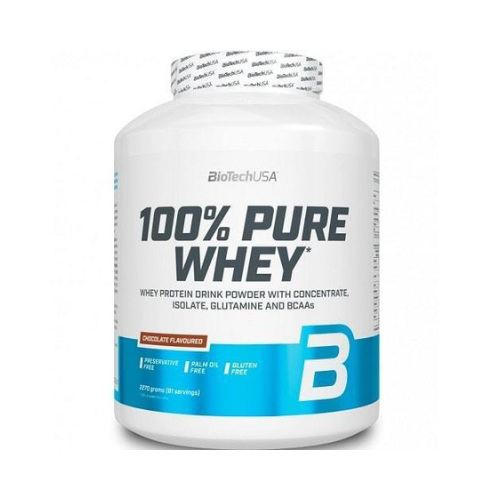 BioTech USA 100% Pure Whey protein 2.27 kg container