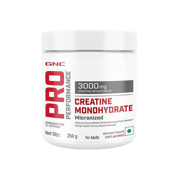 GNC Creatine Monohydrate 250 g container