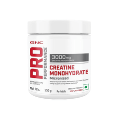 GNC Creatine Monohydrate 250 g container