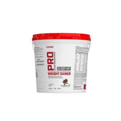 GNC Pro Performance Weight Gainer Double Chocolate 5 kg container