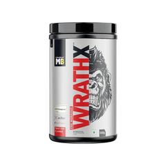 MuscleBlaze WrathX pre workout powder container