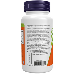 NOW Foods Saffron 50 mg veg capsules bottle