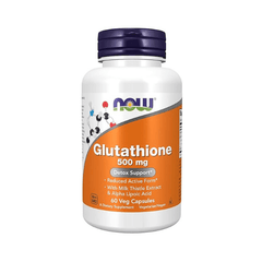 NOW Foods Glutathione Plus 500 mg capsules bottle
