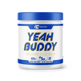 Ronnie Coleman Yeah Buddy pre workout supplement powder container