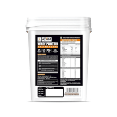 AS-IT-IS ATOM Whey Protein 4kg | 27g protein | Digestive Enzymes ASITIS