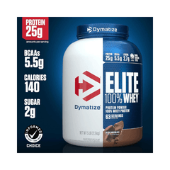 Dymatize Elite Whey Protein 5 lbs container