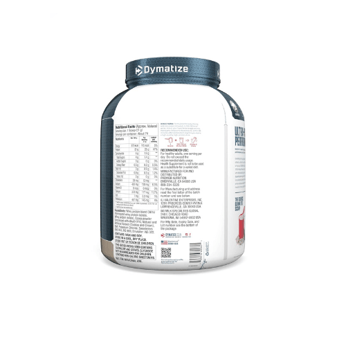 Dymatize ISO 100 Whey Protein 5 lbs container