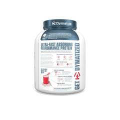 Dymatize ISO 100 Whey Protein 5 lbs container