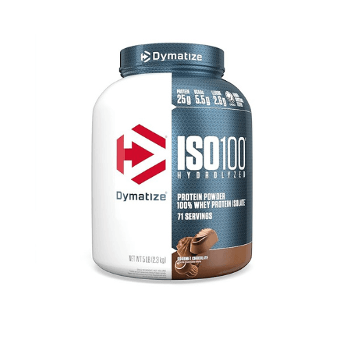 Dymatize ISO 100 Whey Protein 5 lbs container