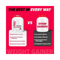 GNC Weight Gainer Double Chocolate 3 kg container