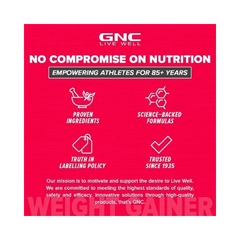 GNC Weight Gainer Double Chocolate 3 kg container