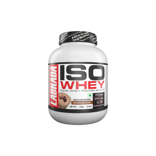 Labrada ISO Whey Protein Isolate Chocolate 1.8 kg container