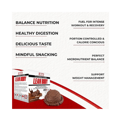 Labrada Lean Body All-in-One meal replacement shake sachets box