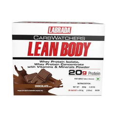 Labrada Lean Body All-in-One meal replacement shake sachets box