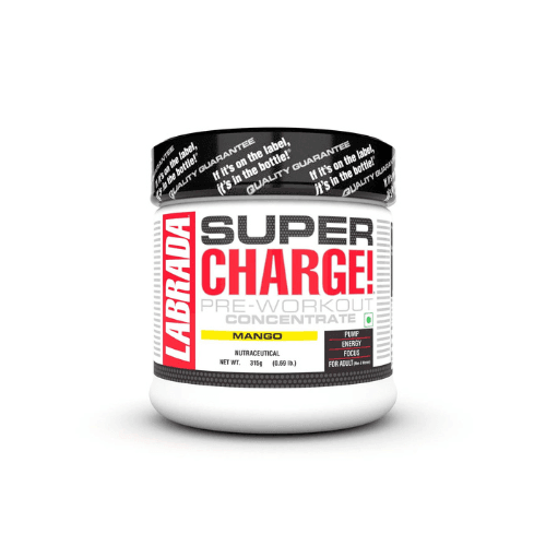 Labrada Super Charger Pre-Workout concentrate container