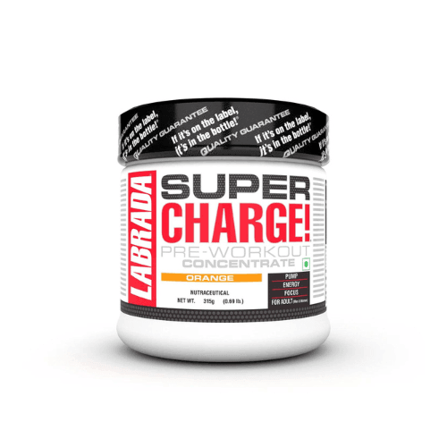 Labrada Super Charger Pre-Workout concentrate container