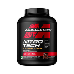 MuscleTech NitroTech 100% Whey Gold 1.81 kg container