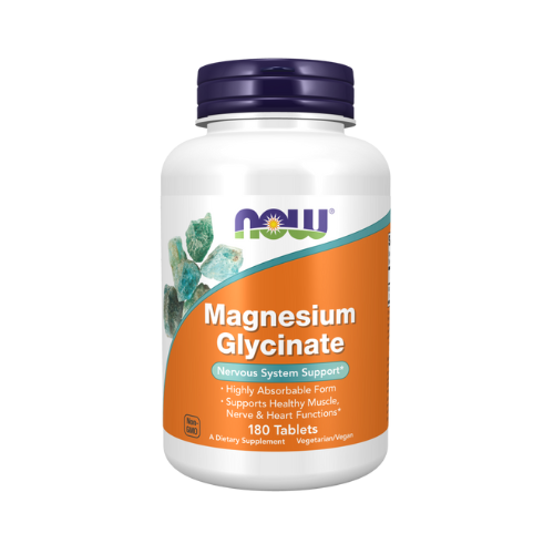 NOW Foods Magnesium Glycinate Tablets