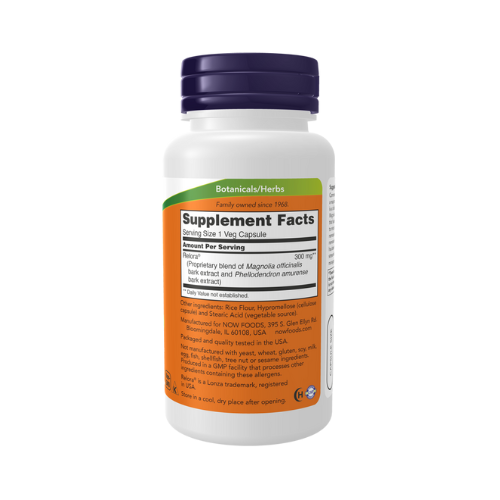 NOW Foods Relora 300 mg veg capsules bottle