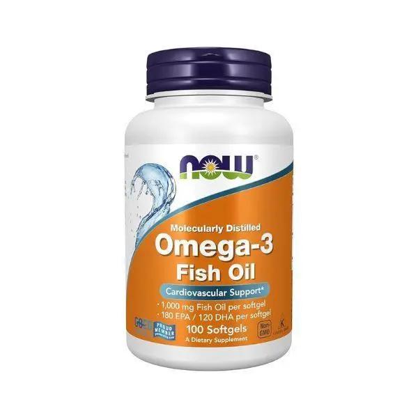 NOW Omega 3 Fish Oil Supplement
