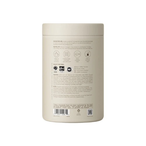 Sports Research marine collagen supplement bottle
