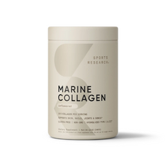 Sports Research Marine Collagen Peptides Powder container