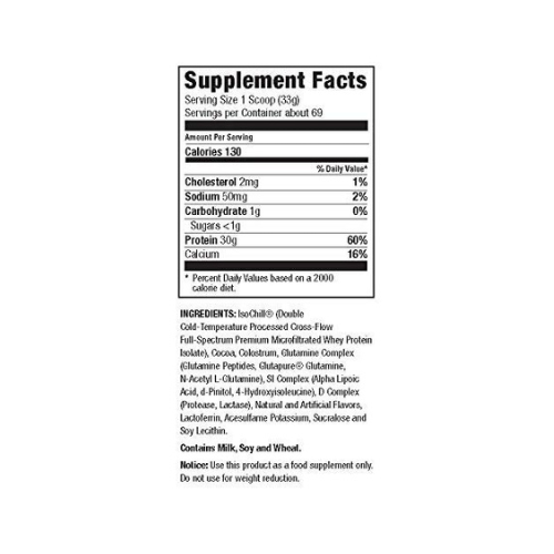 Ultimate Nutrition ISO Sensation 93 whey isolate protein 5 lbs container