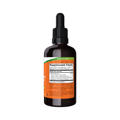 NOW Foods “Green” Black Walnut Wormwood Complex – 2 fl. oz (59 mL) Now Foods
