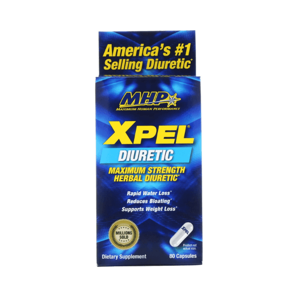 MHP Xpel Diuretic (Rapid Water Loss) 80 capsules MHP