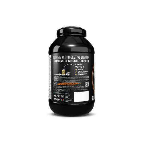 QNT Prime Whey, 100% Whey Protein with whey Isolate,Coffee (2kg) QNT