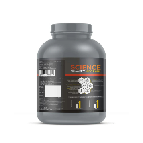 MuscleBlaze Biozyme Whey PR Protein Powder – 2 kg (4.4 lb), Chocolate Fudge Muscleblaze